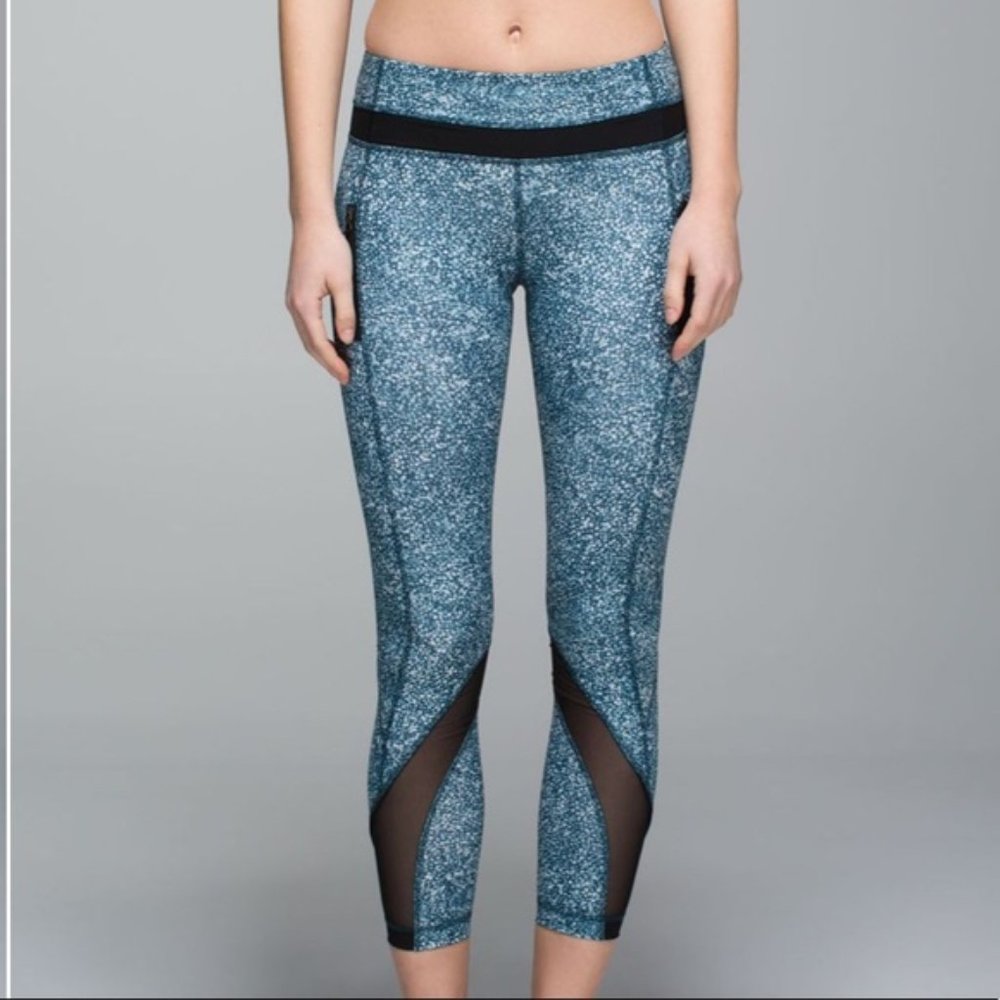 Lululemon Inspire Run Tight Pebble Alberta Lake 4